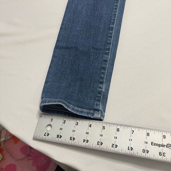 Adriana Goldschmied The Prima Mid Rise Cigarette Denim Jeans Size 27 R - Picture 6 of 11
